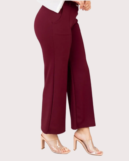 Pantalón Palazzo Brenda Scuba Premium